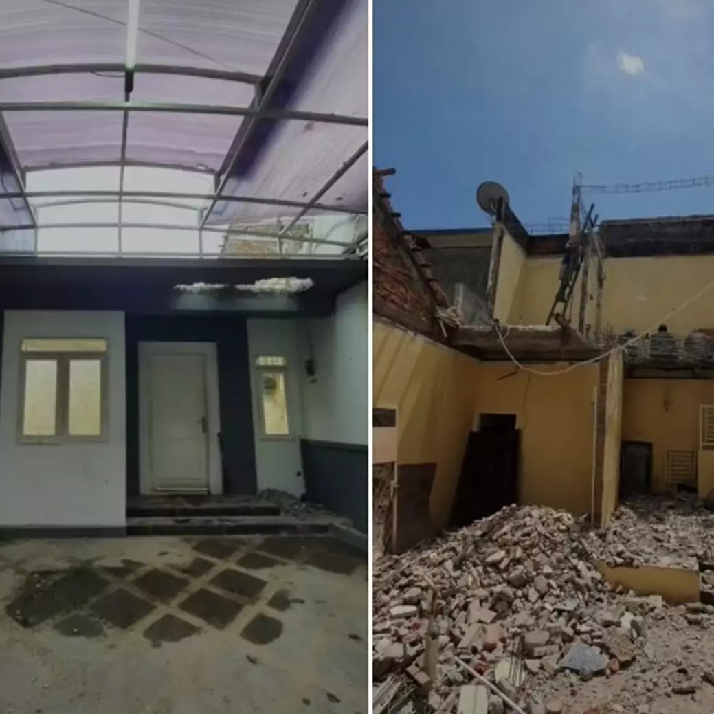 Rumah model 2010 direnovasi jadi hunian kekinian bernuansa hitam, ini 11 potretnya yang artistik