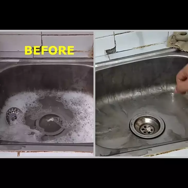 Trik mudah mengatasi wastafel cuci piring mampet tanpa soda api maupun bantuan alat apapun