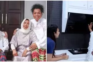 9 Momen Indah Permatasari dan mertua home tour rumah baru, kompak meski suami dituduh main dukun