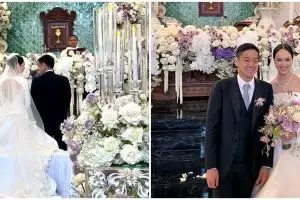9 Momen resepsi pernikahan Pamela Bowie dan Armand Gunawan, digelar megah di Bali