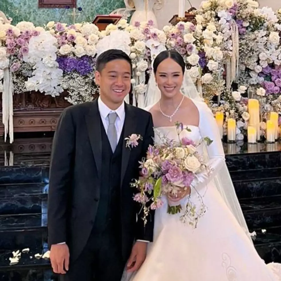 9 Momen resepsi pernikahan Pamela Bowie dan Armand Gunawan, digelar megah di Bali