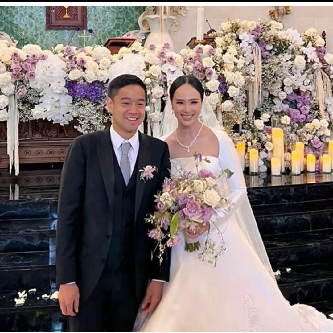 Gaya 9 seleb hadir di resepsi pernikahan Pamela Bowie, penampilan Chelsea Islan curi perhatian