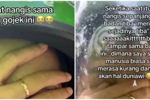 Cara driver ojek online berbagi kebaikan ini bikin penumpang nangis haru, sederhana tapi nyes di hati