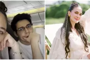 Bikin baper dan didoakan segera halal, 11 momen Luna Maya dan Maxime Bouttier liburan bareng ke Maroko