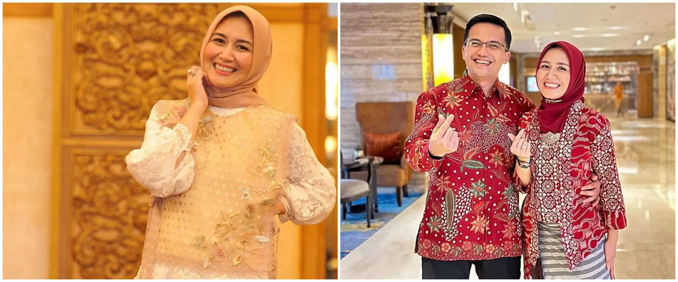 Masa remajanya disebut mirip Nike Ardila, intip 11 transformasi Dine Mutiara istri Sahrul Gunawan
