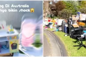 Momen WNI pertama kali memulung di Australia, syok temukan barang-barang mewah