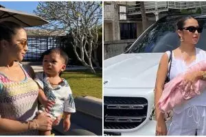 Gaya 11 seleb usia 20-an momong anak tanpa baby sitter, Jennifer Coppen disebut mirip Nikita Willy