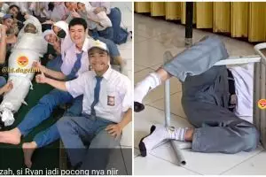 11 Potret lucu murid ini bikin geleng kepala, semua orang pasti punya satu teman lawak kayak gini