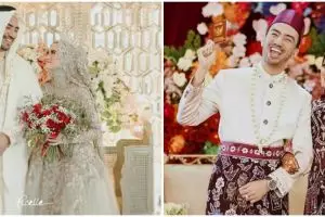 Ijab kabul sama-sama pakai bahasa Arab, ini 7 potret beda pernikahan pertama dan kedua Reza D'Academy