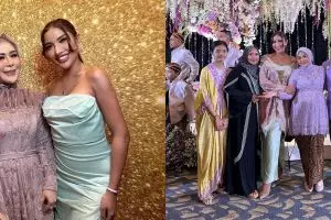 Disebut mirip Manohara, intip 9 penampilan Millen Cyrus di acara tujuh bulanan Aurel Hermansyah