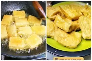 Tak perlu diungkep atau dimarinasi berjam-jam, ini cara goreng tahu agar bumbu meresap secara merata