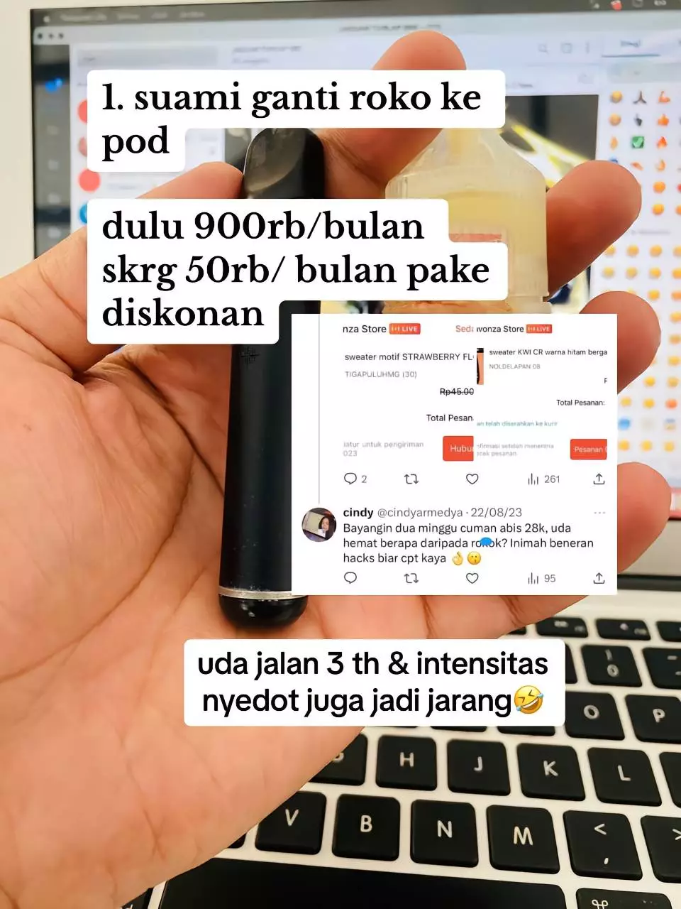 frugal living nunda anak © TikTok