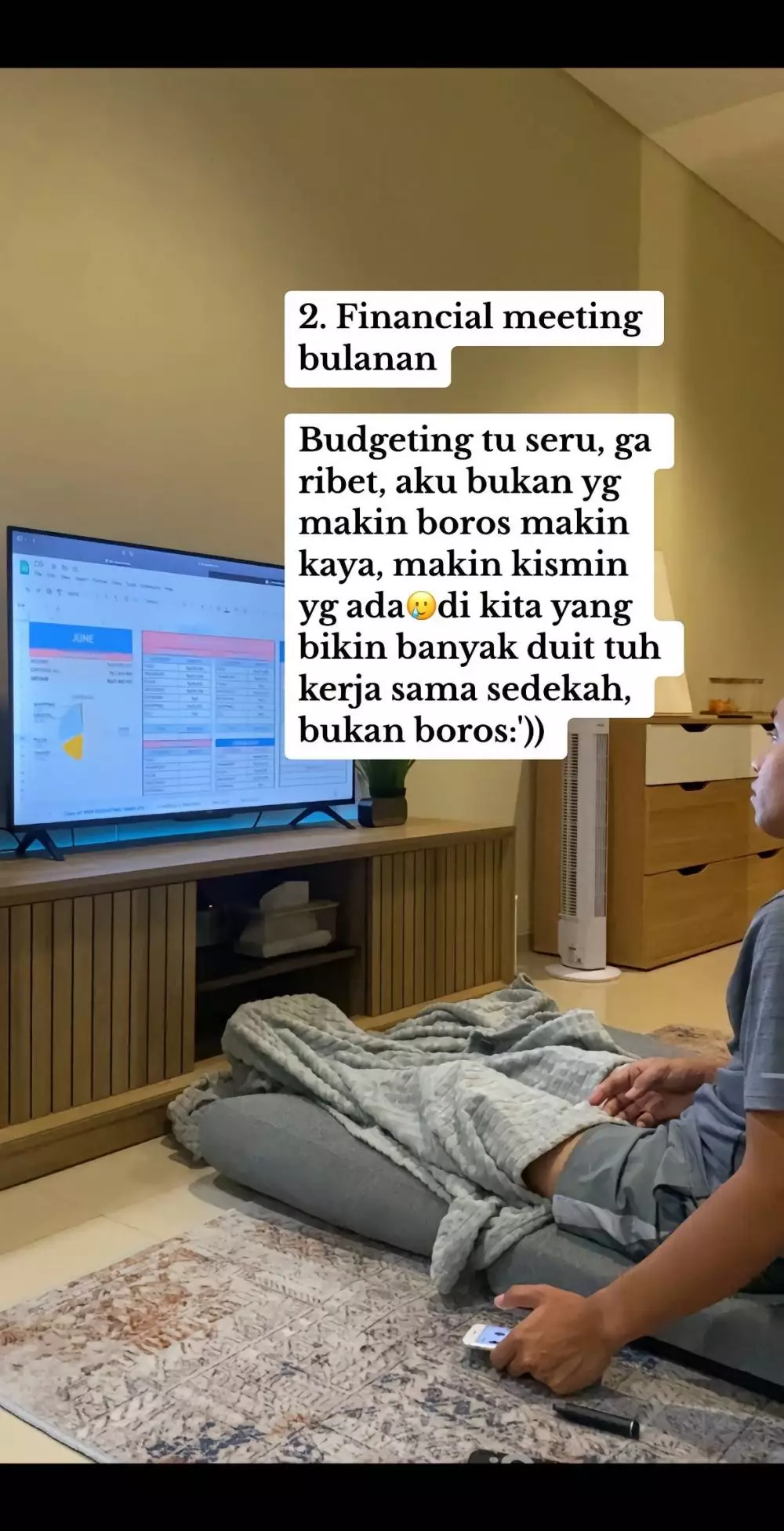 frugal living nunda anak © TikTok