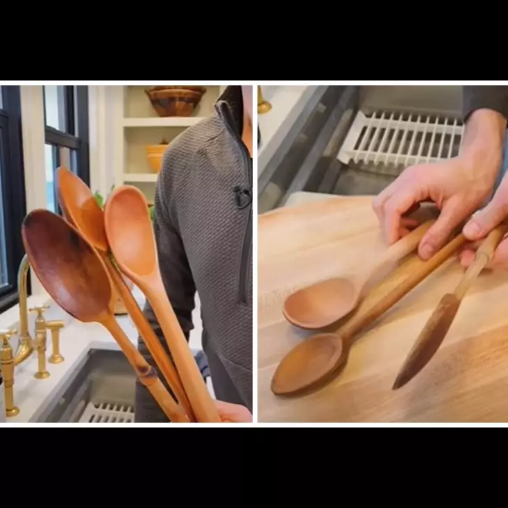 Cara jitu bersihkan spatula kayu biar tak bau dan berjamur, simpel pakai 2 bahan dapur