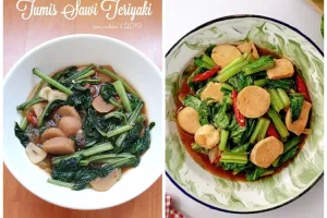 13 Resep masakan sawi hijau dan bakso sederhana ala rumahan, praktis ditiru