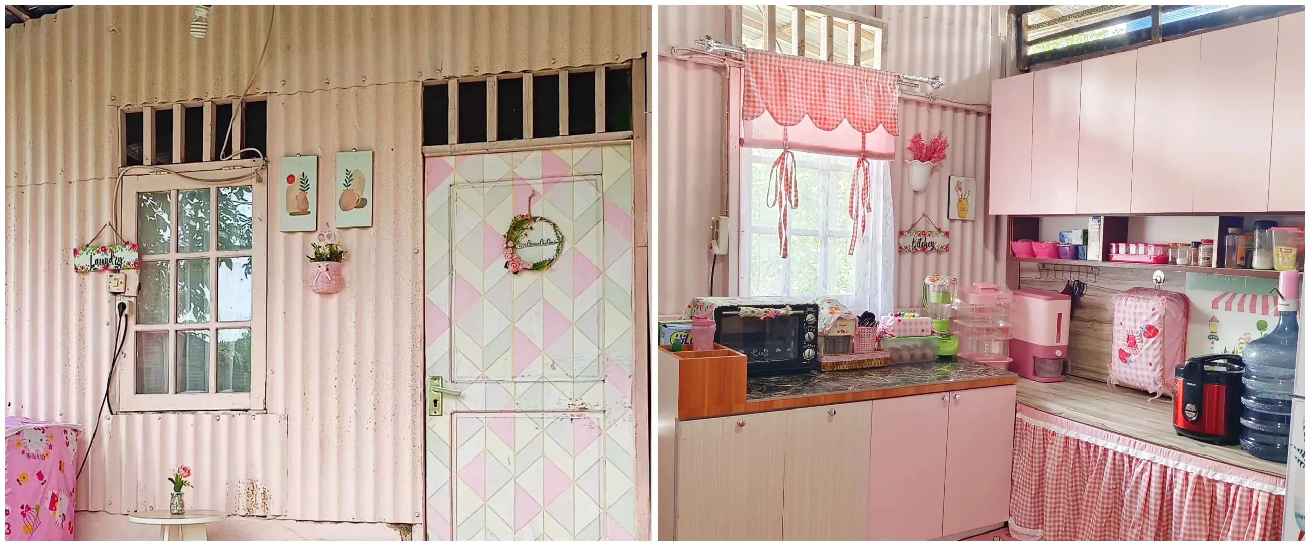 Berdinding seng, 11 potret interior rumah ini isinya seperti hunian milik influencer home decor