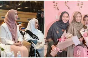 Jadi wisudawati tertua, ini 9 momen haru ibu Oki Setiana Dewi jalani wisuda tahfidz usai koma