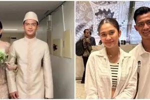 9 Momen kedekatan Azizah Salsha dan ibu mertua, saling kompak dukung Pratama Arhan di tribun