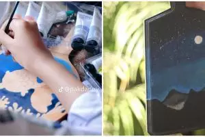 Dikasih tugas lukis talenan, 11 potret karya murid kelas 9 SMP ini kreatifnya tak terduga