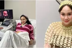 Undang teman artis tapi tak ada yang datang, ini 7 momen mitoni kehamilan Denise Chariesta tanpa suami