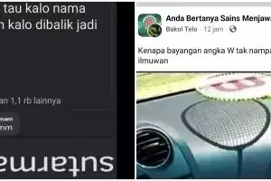 11 Status lucu di Facebook ini sebenarnya nggak penting dibahas, tapi yang baca auto mikir keras