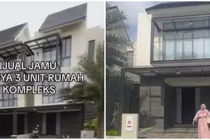 Abaikan hinaan, penjual jamu ini buktikan jerih payahnya mampu beli 3 rumah mewah dalam 1 kompleks