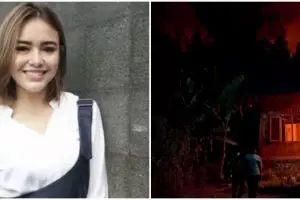 Penampakan lokasi syuting Amanda Manopo yang kebakaran, begini keadaan sang aktris sekarang