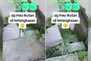 Serasa uji nyali, desain tangga belum jadi ini penampakannya bikin kaki gemeter dan lemes pol