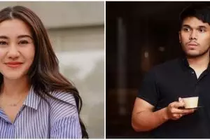 Tak segan pamer kemesraan di ultah Al Ghazali, ini momen Aaliyah Massaid berbisik ke Thariq Halilintar