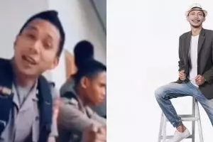 Tak lagi ngartis pilih jadi politisi, intip 11 potret terbaru mantan polisi viral Norman Kamaru