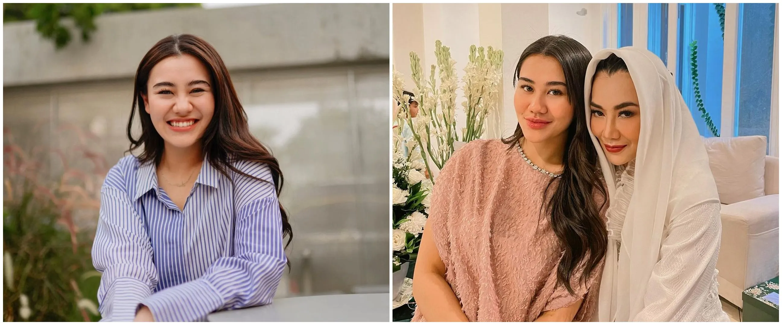 Parasnya bak copy paste sang ibunda, 10 potret masa kecil Aaliyah Massaid yang menggemaskan