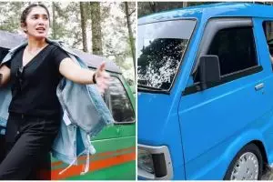 Potret 9 seleb cantik tak gengsi naik angkot, penampilan Nagita Slavina disebut bak bocil