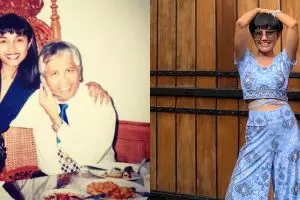 Usia 60 disebut menolak tua, ini 11 transformasi Herdiana ibunda Cinta Laura dulu hingga kini