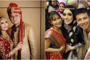 Pesta 7 artis ini digelar bertema Bollywood, ultah Sonny Septian meriah dengan tarian ala film India