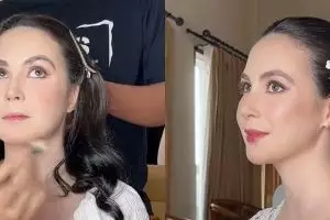 8 Potret Arumi Bachsin dandan bak pengantin saat rayakan ultah pernikahan, serasa noni Belanda