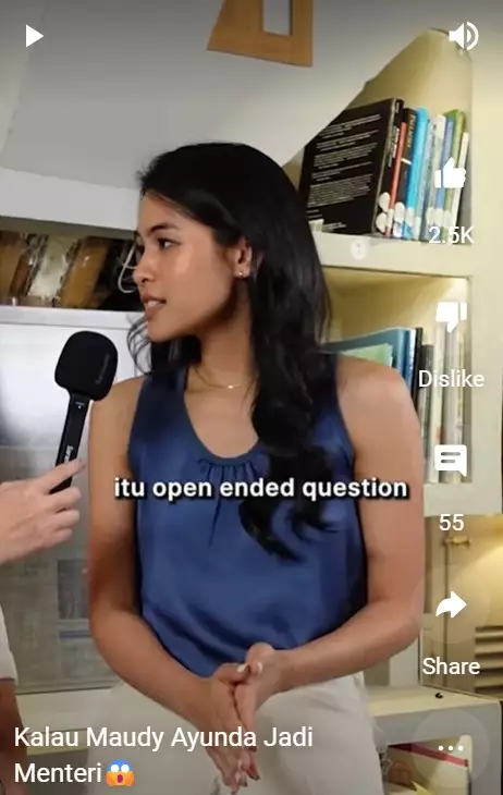 jawaban maudy ayunda saat ditanya kebijakan jadi menteri tuai pujian © berbagai sumber jawaban maudy ayunda saat ditanya kebijakan jadi menteri tuai pujian © berbagai sumber