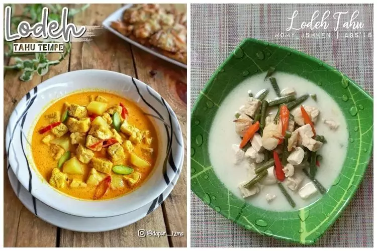 15 Resep lodeh tahu tempe ala rumahan, istimewa, praktis, gurih, dan nikmat disantap