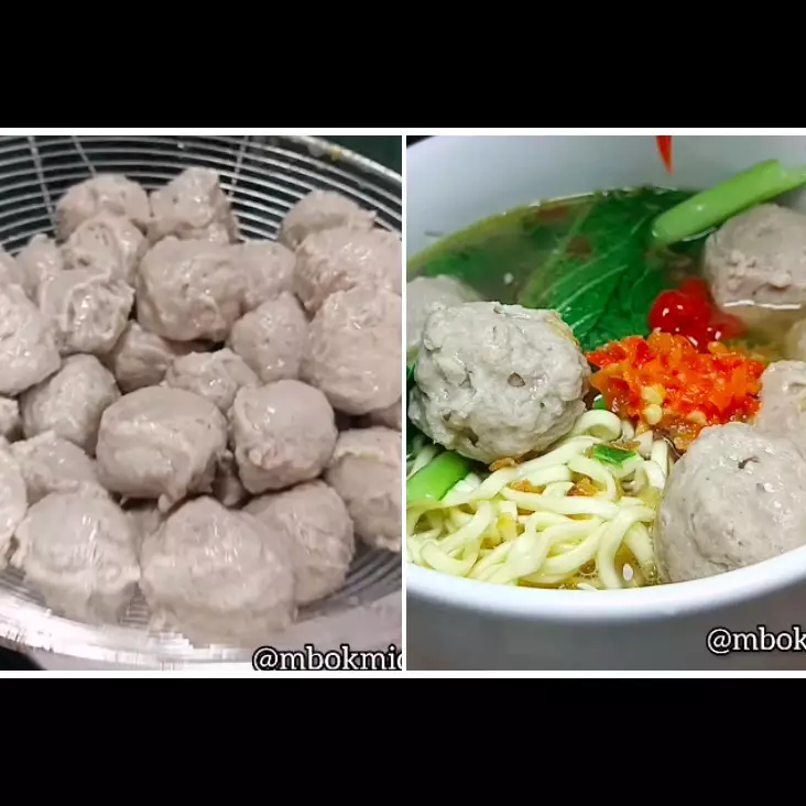 Tanpa baking powder atau tepung tapioka, ini cara bikin bakso makin kenyal cuma tambah 1 bahan dapur