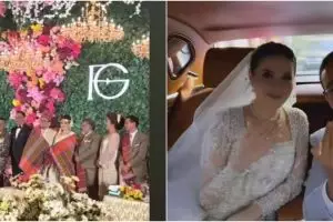 14 Momen pernikahan Fritz Hutapea putra Hotman Paris, dihadiri deretan pejabat