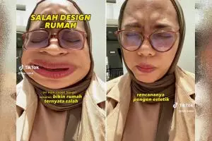 Makeover dapur nyeleneh ini berujung gagal estetik, pemilik rumah auto pakai sunscreen sebadan-badan