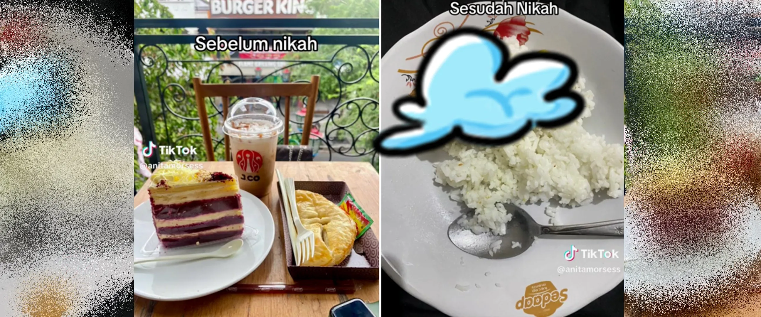 Curhatan istri bandingkan jajanannya sebelum vs sesudah nikah, endingnya tuai pro kontra warganet