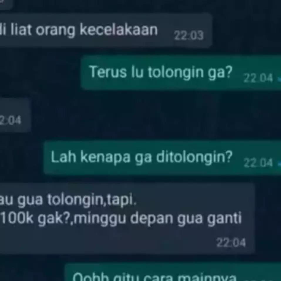 Teman hobi ngutang tapi kocak ini bikin dilema, intip 11 chatnya saat pinjam uang