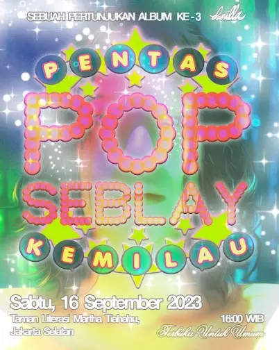 Pentas Kemilau Pop Seblay © berbagai sumber