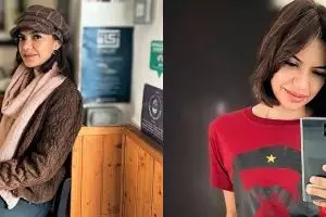 Unggah foto dulu dan kini, rambut keriting Najwa Shihab bikin warganet salah fokus