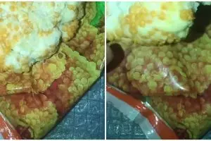 Wanita lagi lapar pengen masak ini malah temukan nuget jadi-jadian, penampakannya bikin tepuk jidat