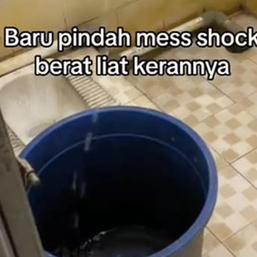Momen kocak penghuni mess syok lihat kran air yang bentuknya nyeleneh, bikin nggak kuat nahan tawa