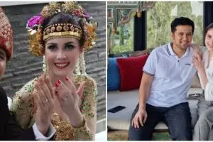10 Tahun mesra bak pengantin baru, ini 11 potret Arumi Bachsin dan Emil Dardak awal nikah hingga kini