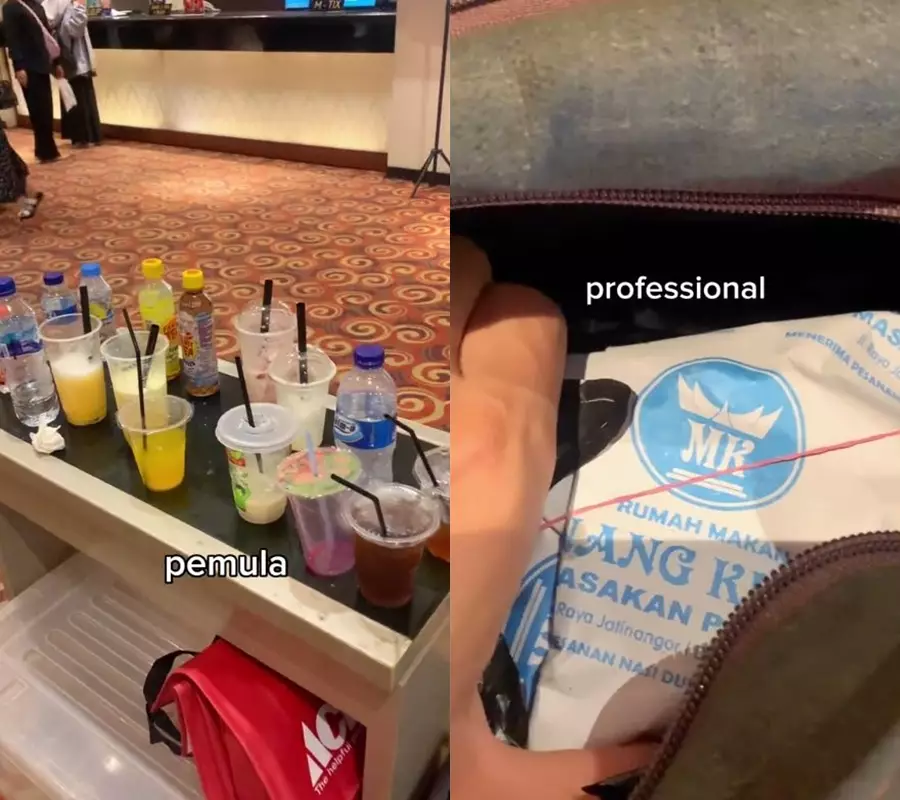 makan nasi padang di bioskop © 2023 brilio.net