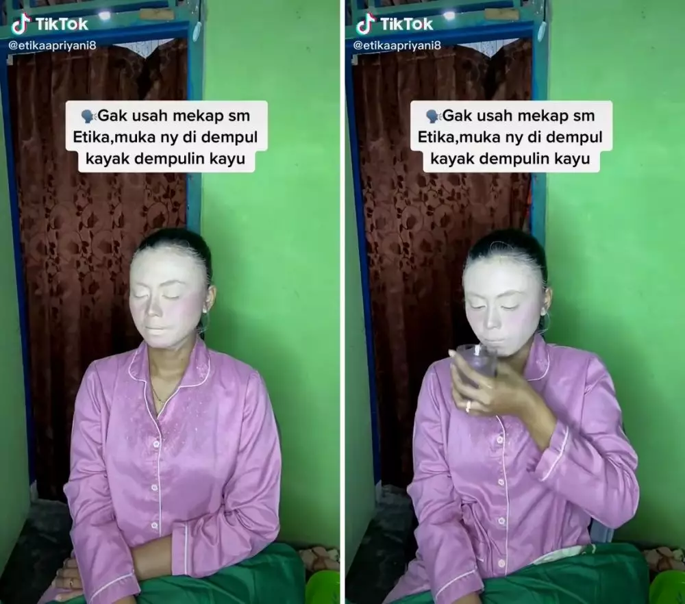 makeup belang © TikTok makeup belang © TikTok