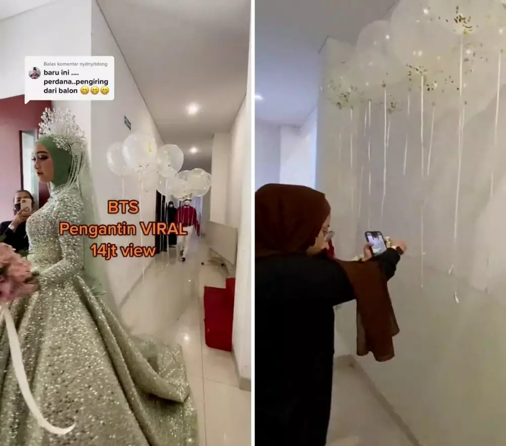 pengiring pengantin © TikTok
